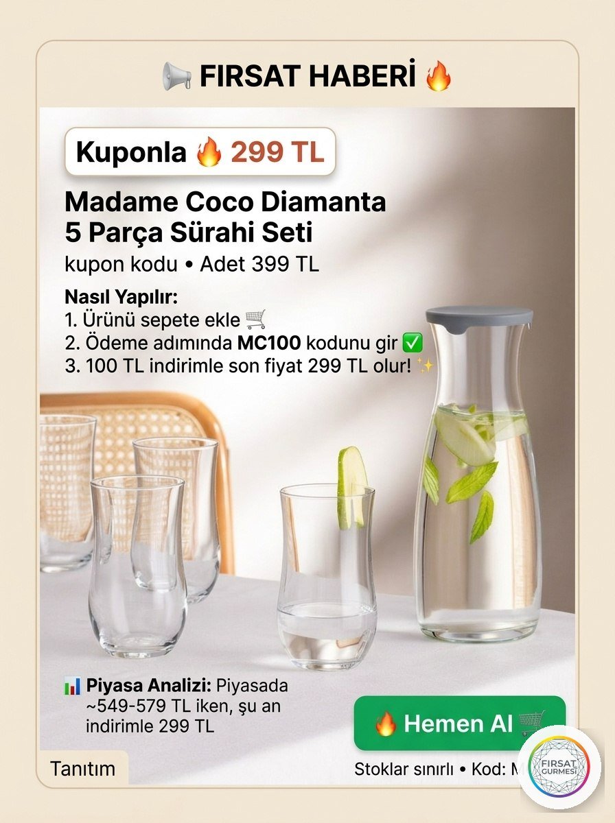 Kuponla 299 TL Madame Coco Diamanta 5