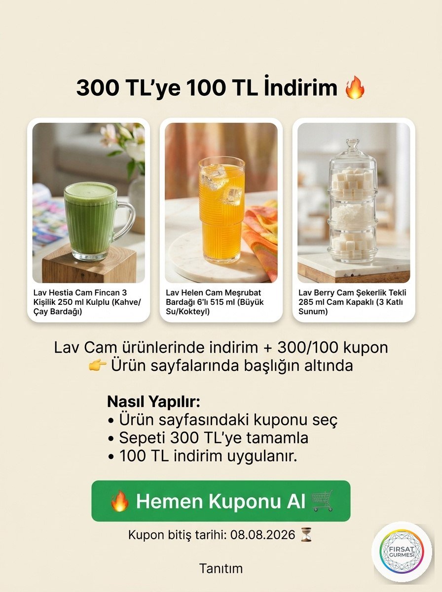 Sepeti 300 TL'ye tamamla ürün sayfasındaki kuponu
