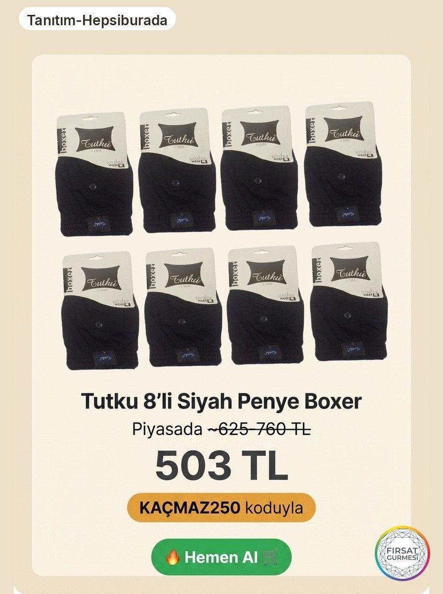 Siyah penye havlu bel boxer KAÇMAZ250 koduyla