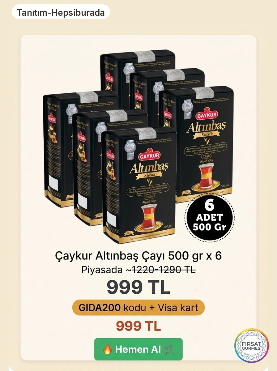 6'lı Paket Adet