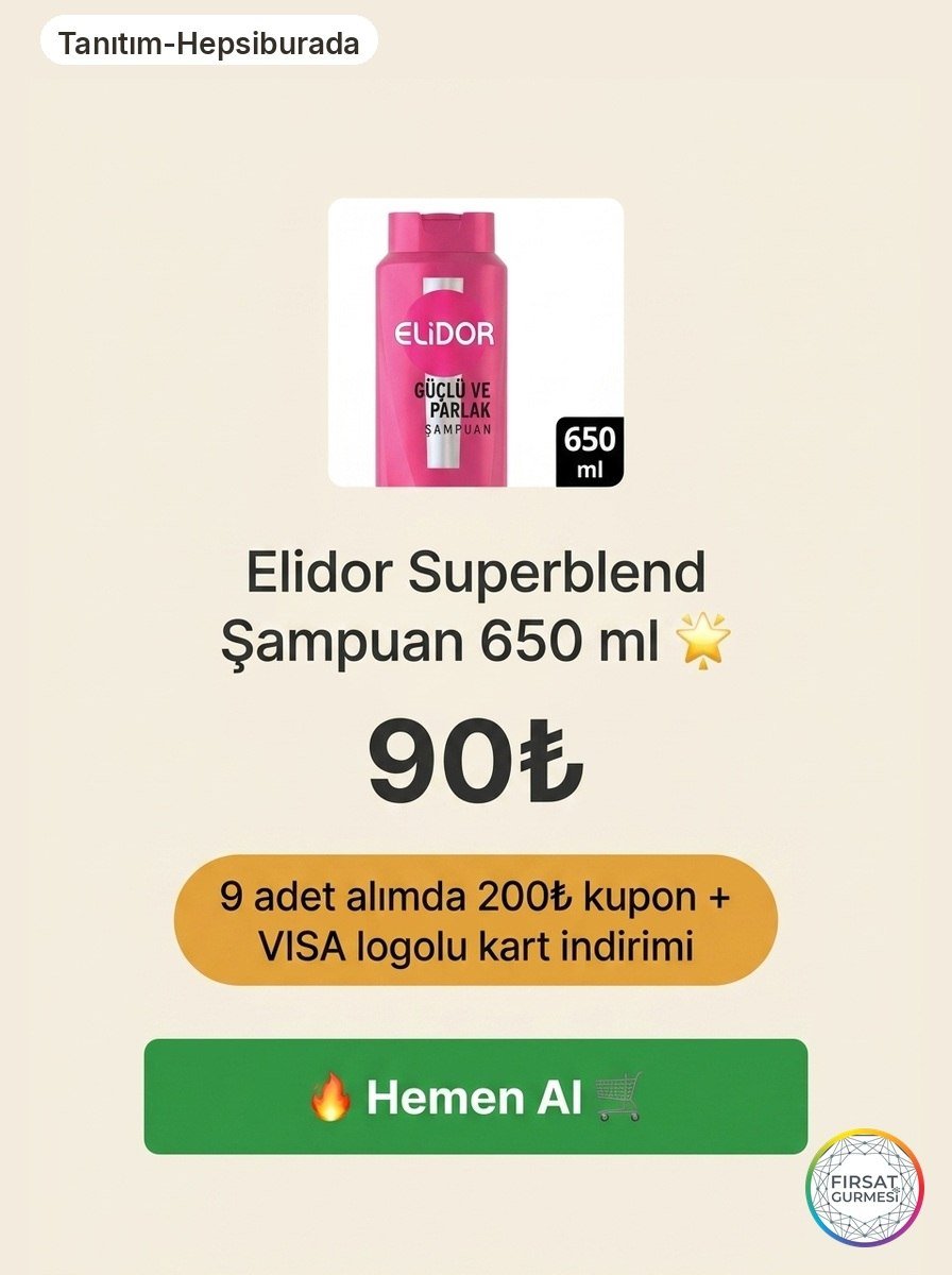 9'lu Alım + 200 Kupon + Visa Kart