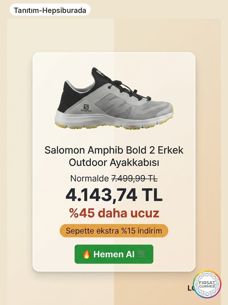 Salomon Ayakkabılarında Sepette %15 Ek İndirim