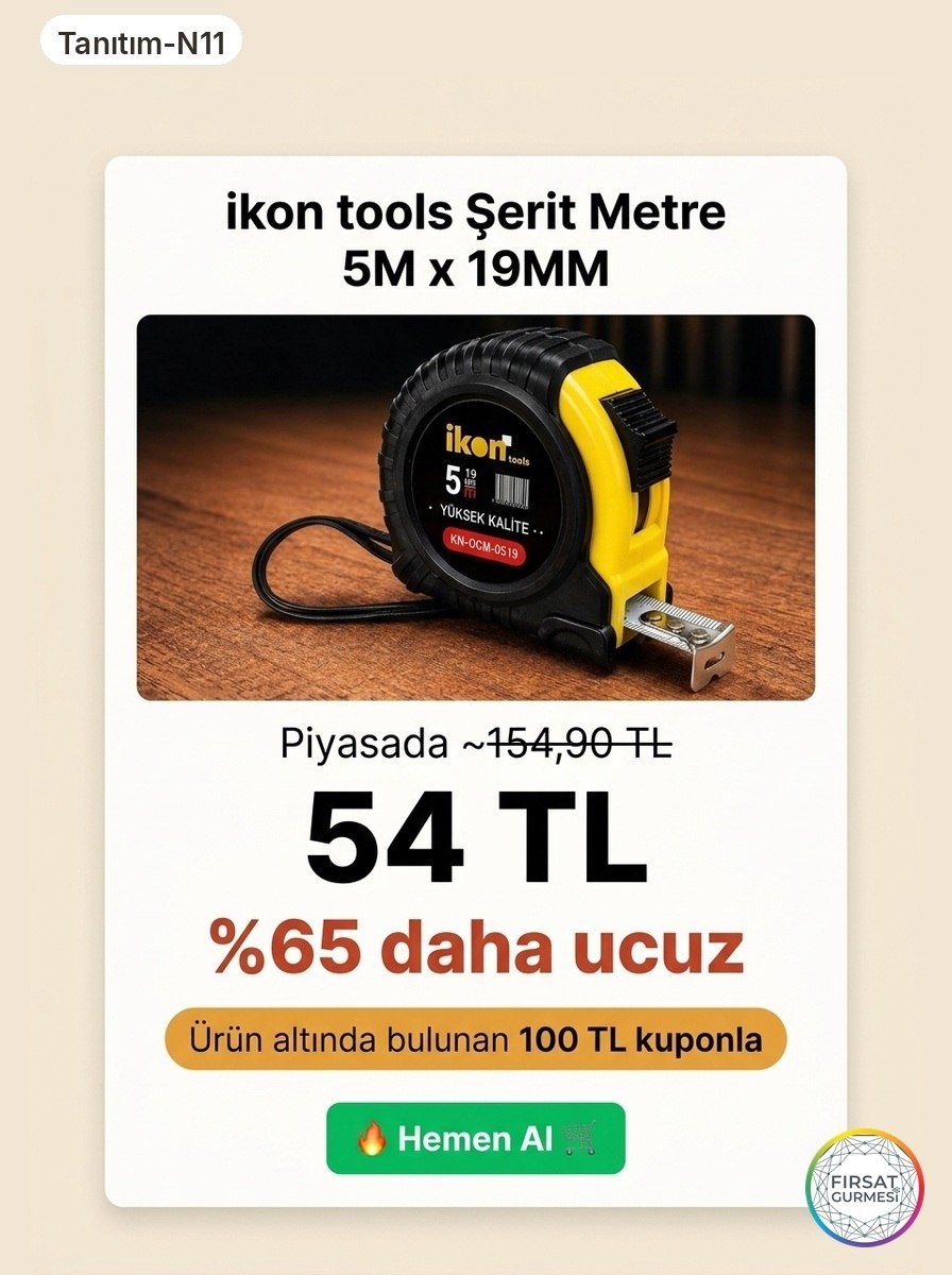 Piyasada 154,90 TL iken, kuponlu fiyat 54