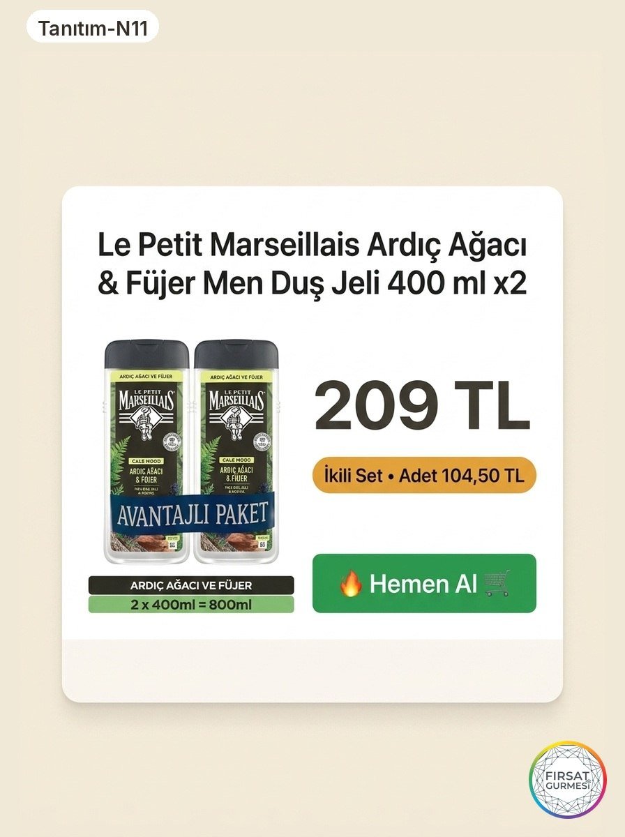 Le Petit Marseillais (İkili Set Adet