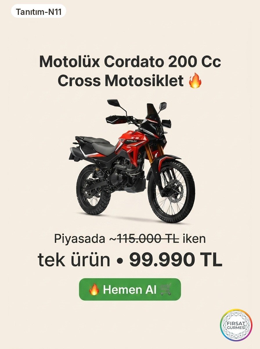 Sezon öncesi cross motosiklet arayanlar için yakaladığım
