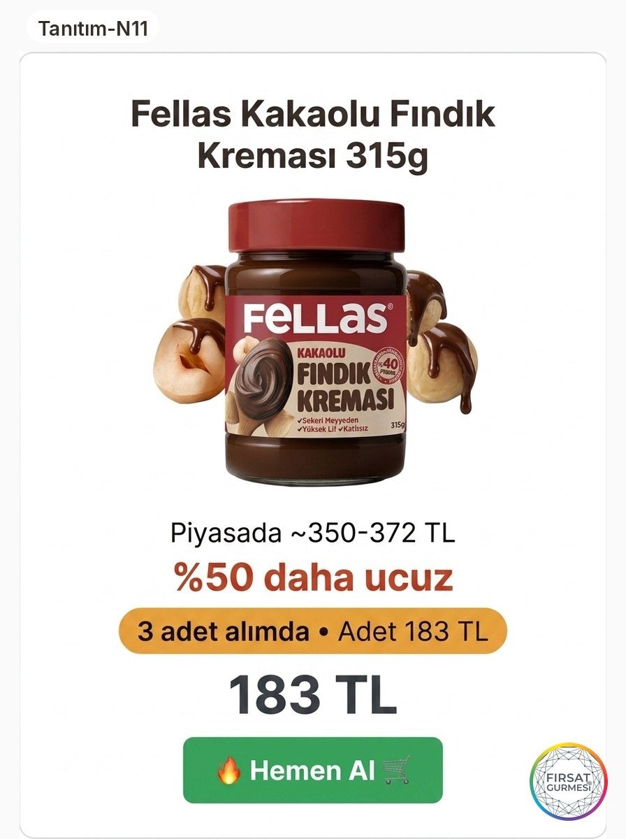 Piyasa fiyatı 350-372 TL bandındayken, 3 adet alımda