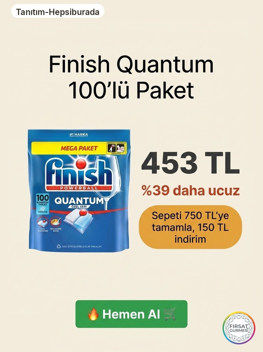 Finish Quantum 100'lü Paket Fırsatı