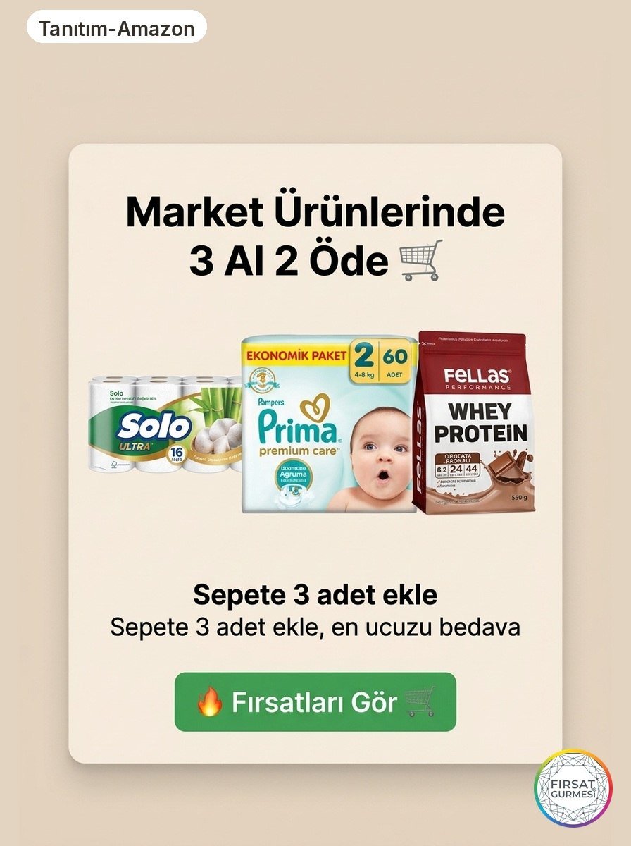 Market alışverişinde klasik ama etkili tasarruf: 3 Al