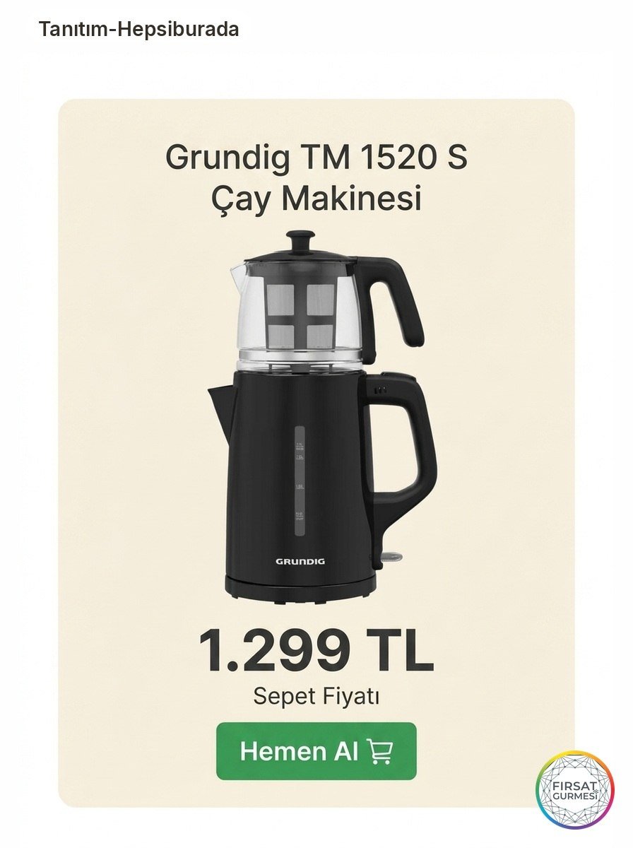 Grundig Çay Makinesi