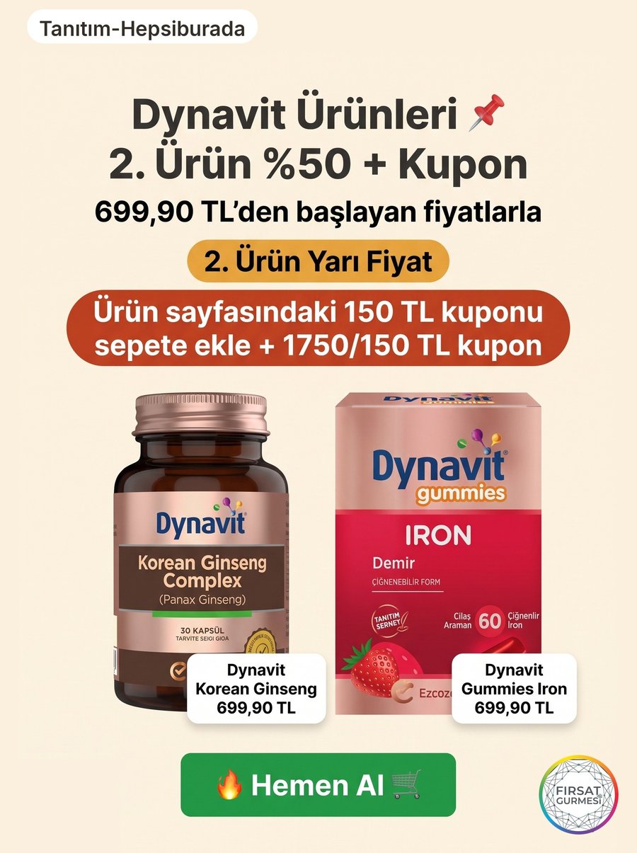 Dynavit Takviyelerinde Fırsat 2