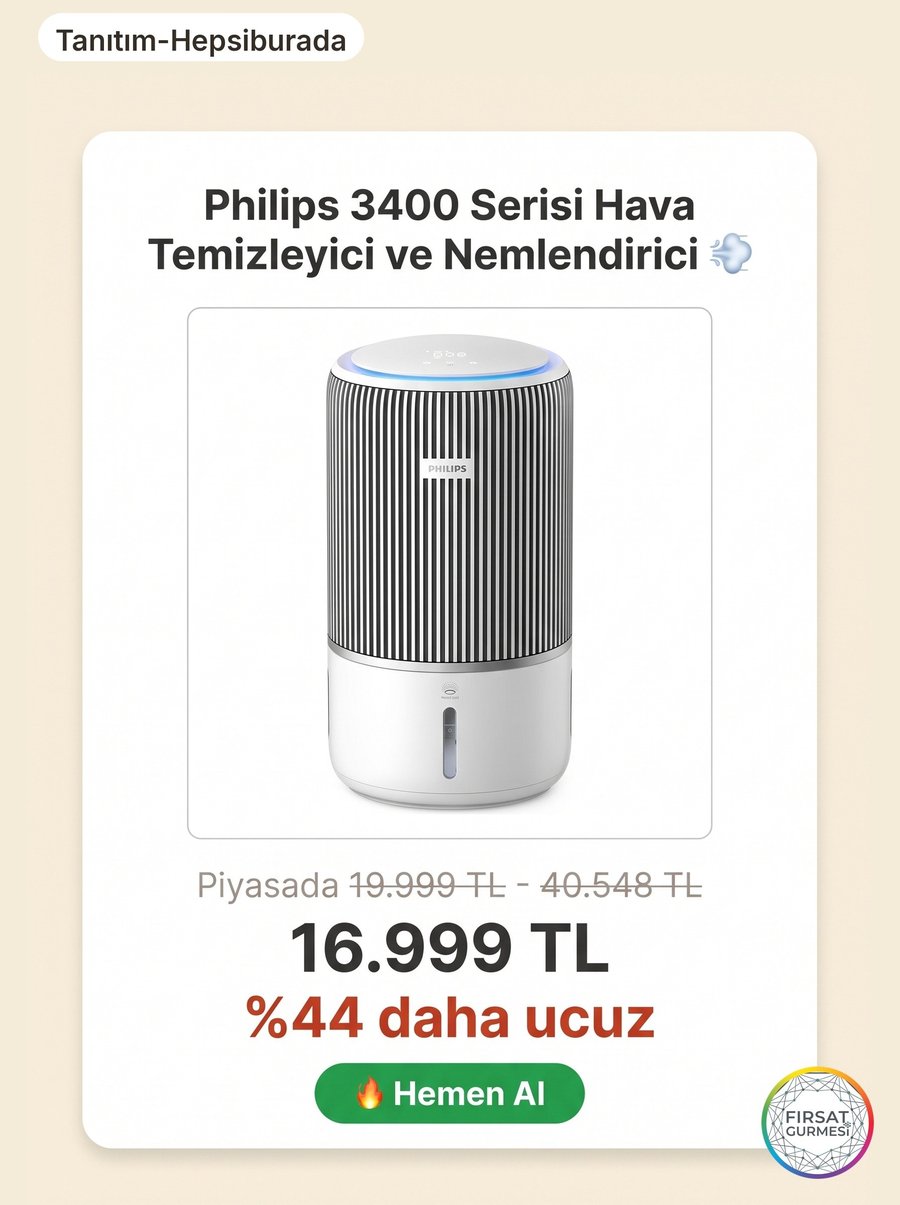 Hepsiburada'da Philips 3400 Serisi Pureprotect Water 2İn1