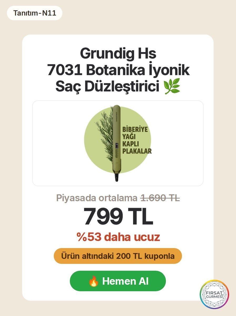 Biberiye yağı kaplı plakalı saç düzleştirici, hem koruyucu