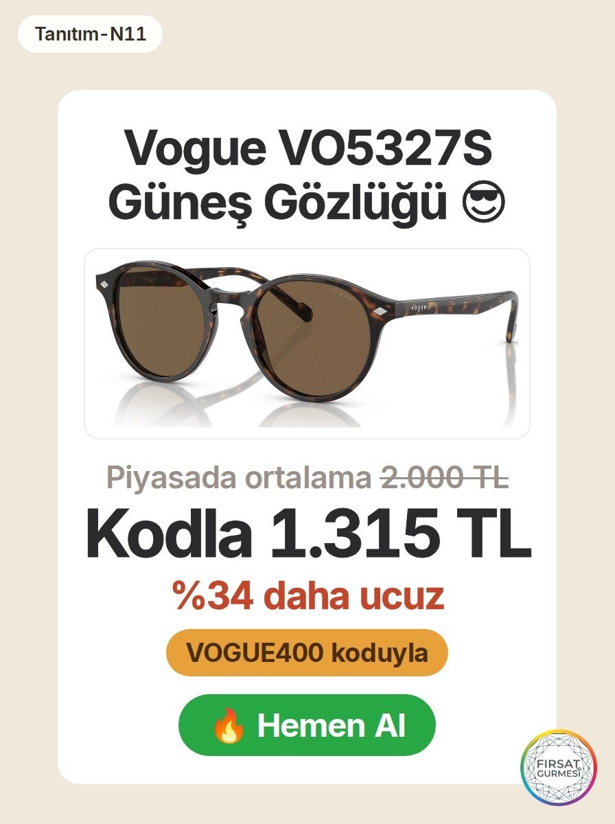 Vogue VO5327S güneş gözlüğü, n11'de