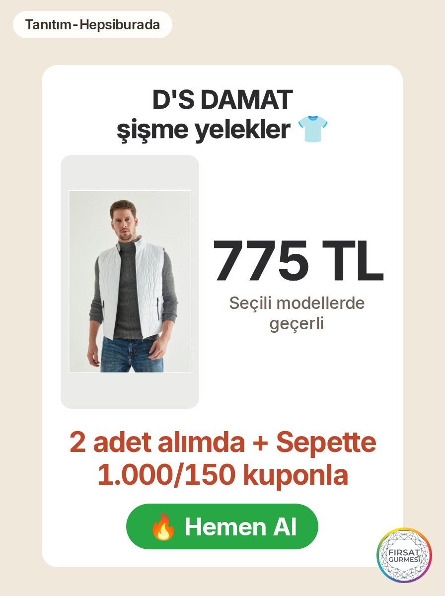 2 adet alırsanız