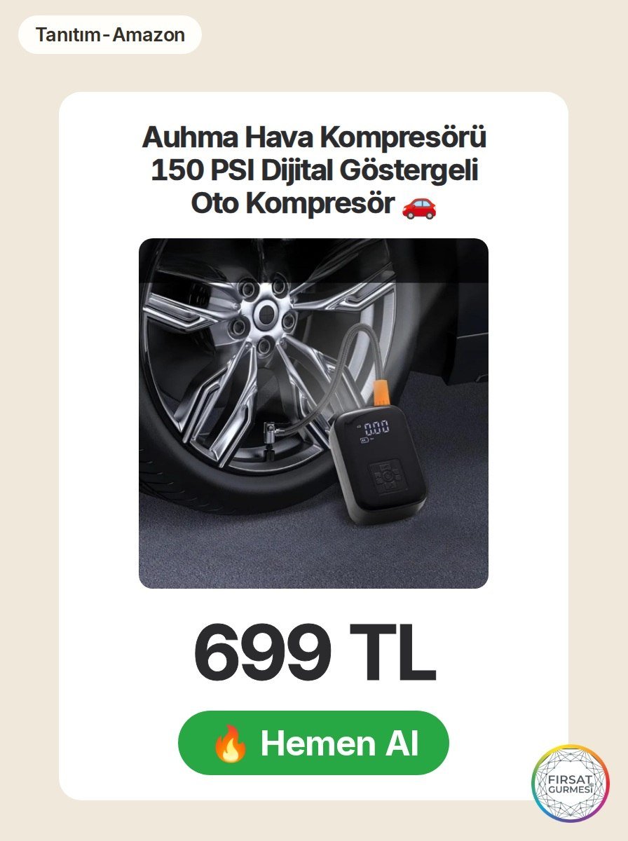 Arabanız, motosikletiniz, bisikletiniz ya da topunuz için
