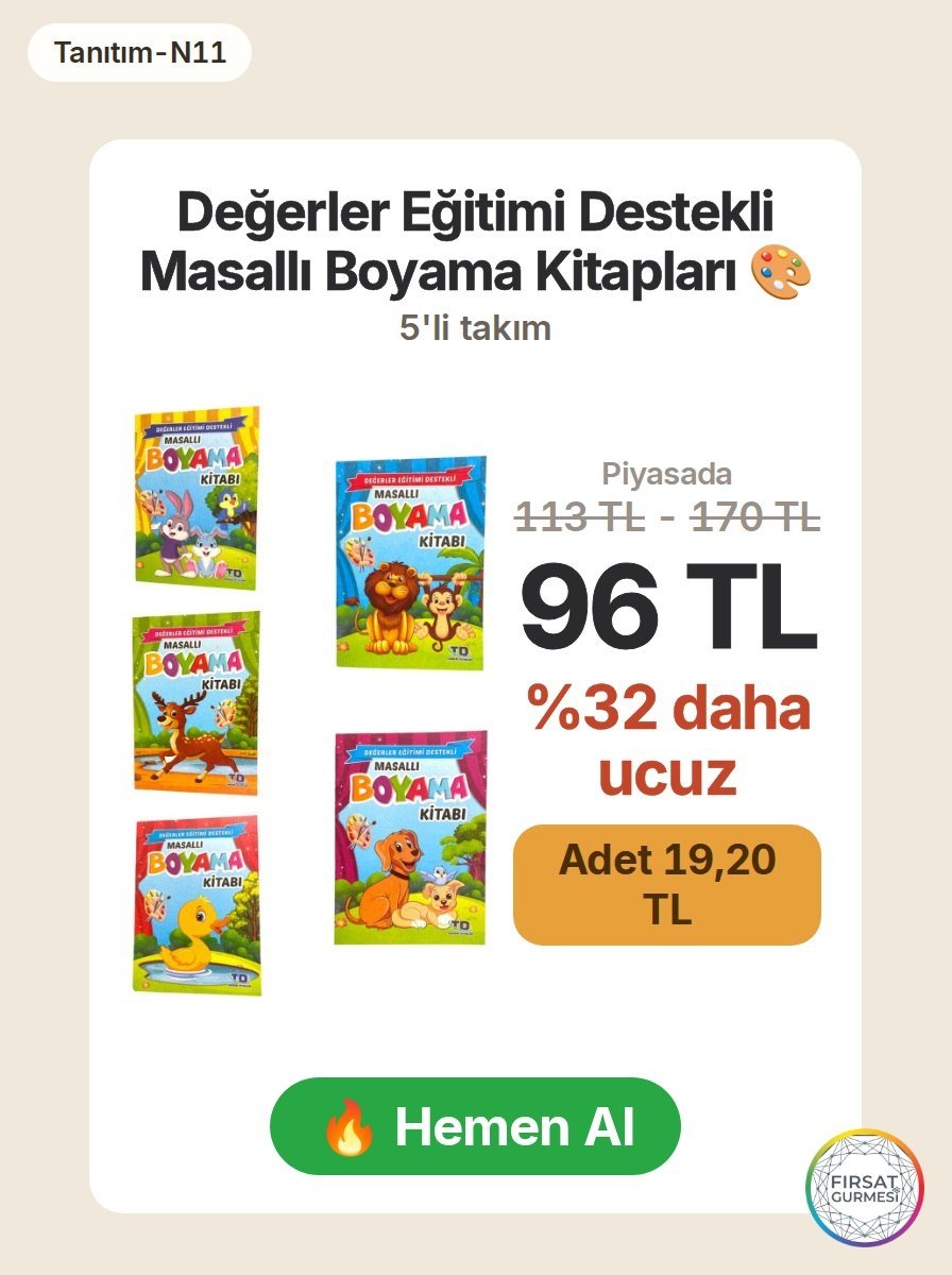Çocuklarınızla değerleri eğlenceli bir şekilde