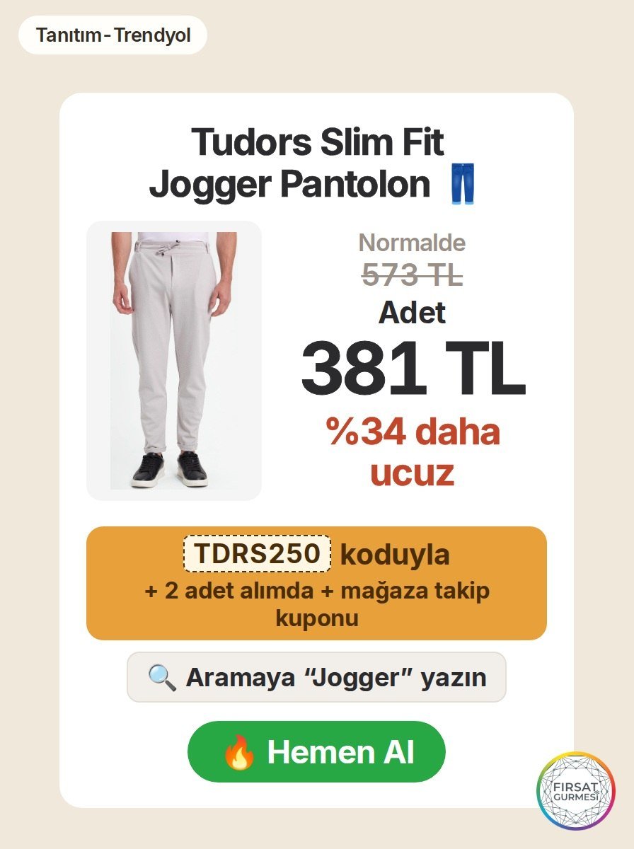Gri renkli, beli bağlamalı ve yan cepli jogger