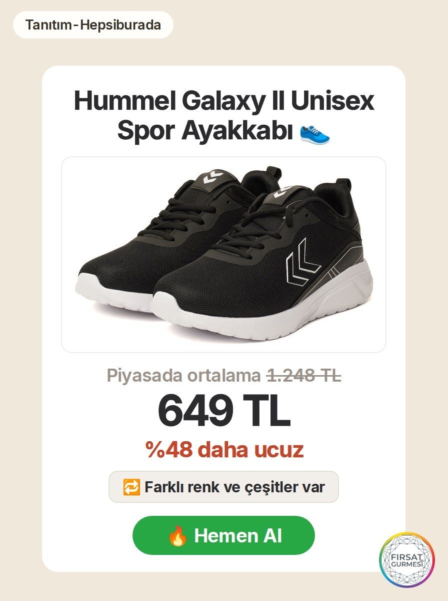 Hummel Galaxy II, rahat ve stil sahibi bir