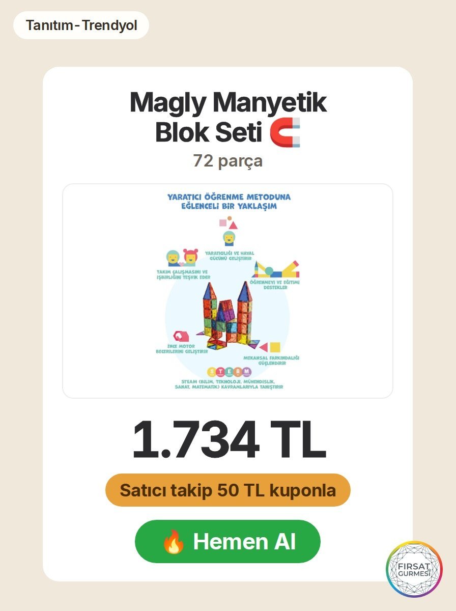 Çocukların hayal gücüne ve motor becerilerine destek