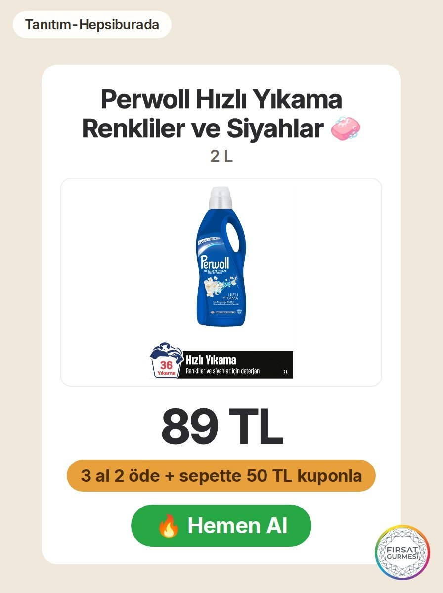 Perwoll Hızlı Yıkama, renkli ve siyah kıyafetler
