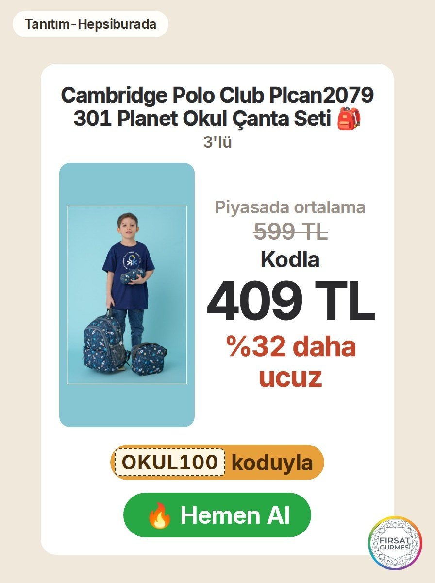 Okul hazırlıklarına ideal bir set: dayanıklı, fonksiyonel
