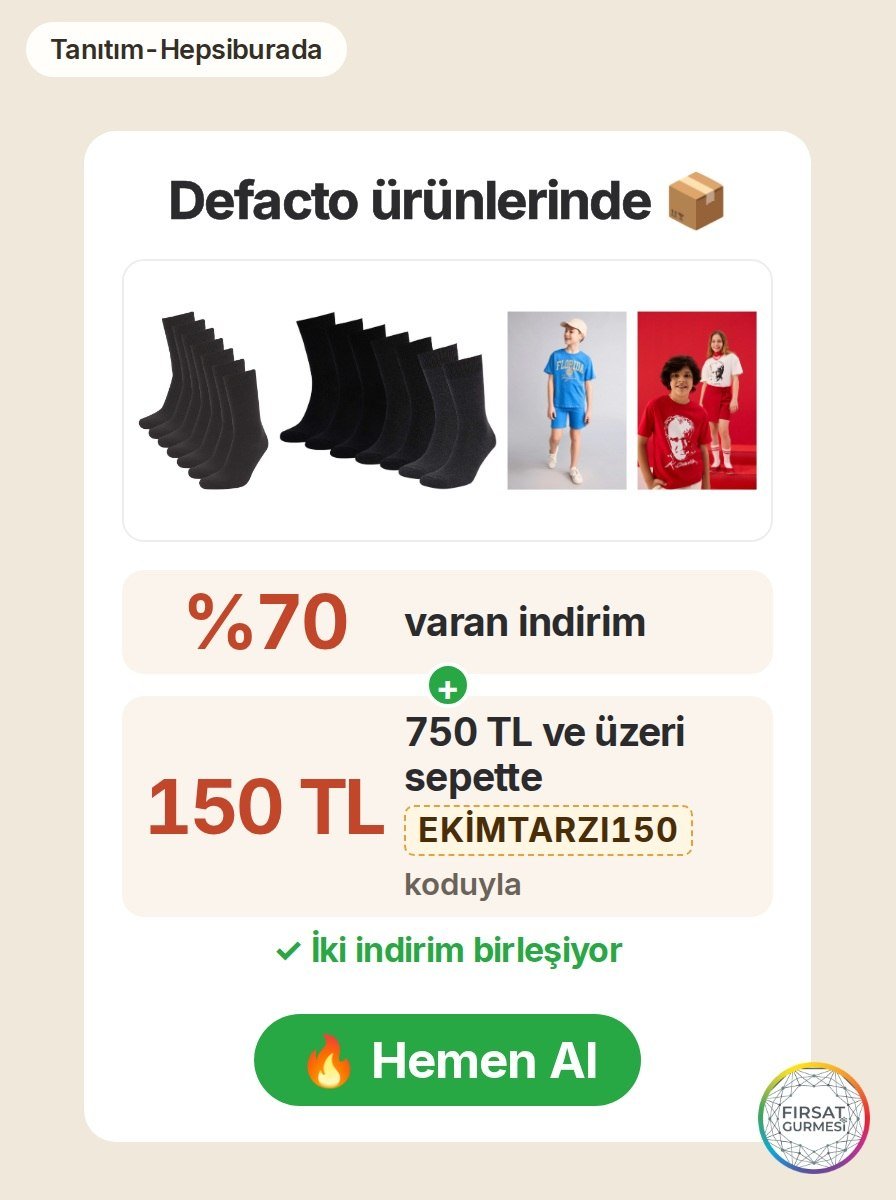 Hepsiburada'da Defacto markasında