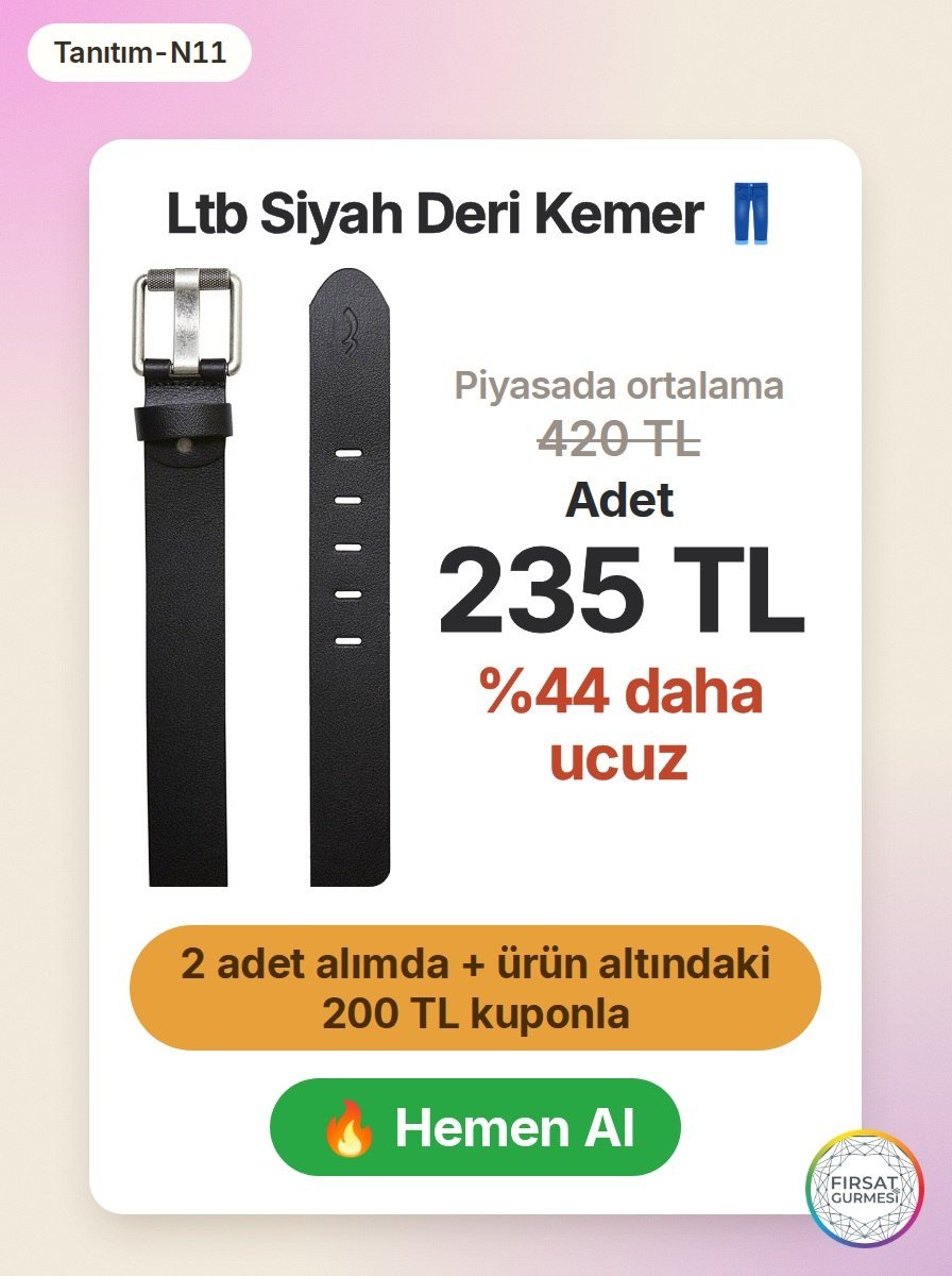 N11'de 2 adet alımda
