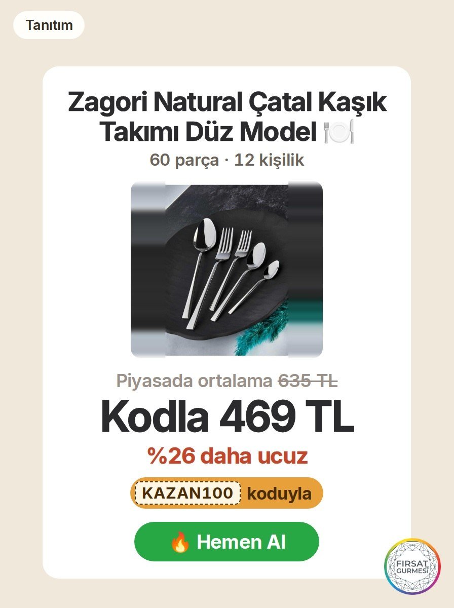 Zagori’nin doğal malzemeden üretilmiş 60 parça çatal kaşık