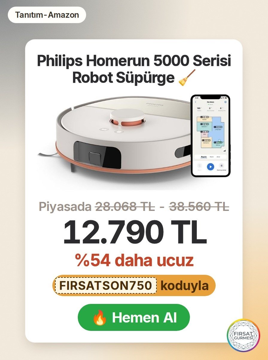 Çift döner mop ve 10.000Pa emiş gücüyle