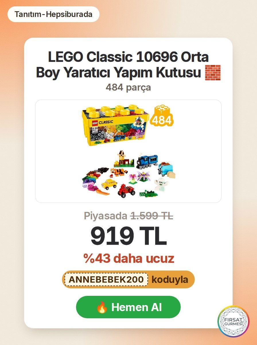 4 yaş ve üzeri çocuklar için 484 parça