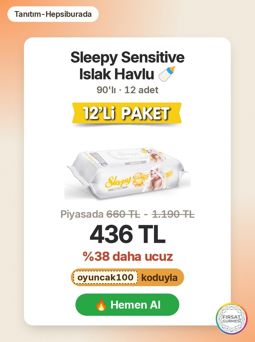 Bebeğinizin hassas cildi için güvenilir bir seçenek