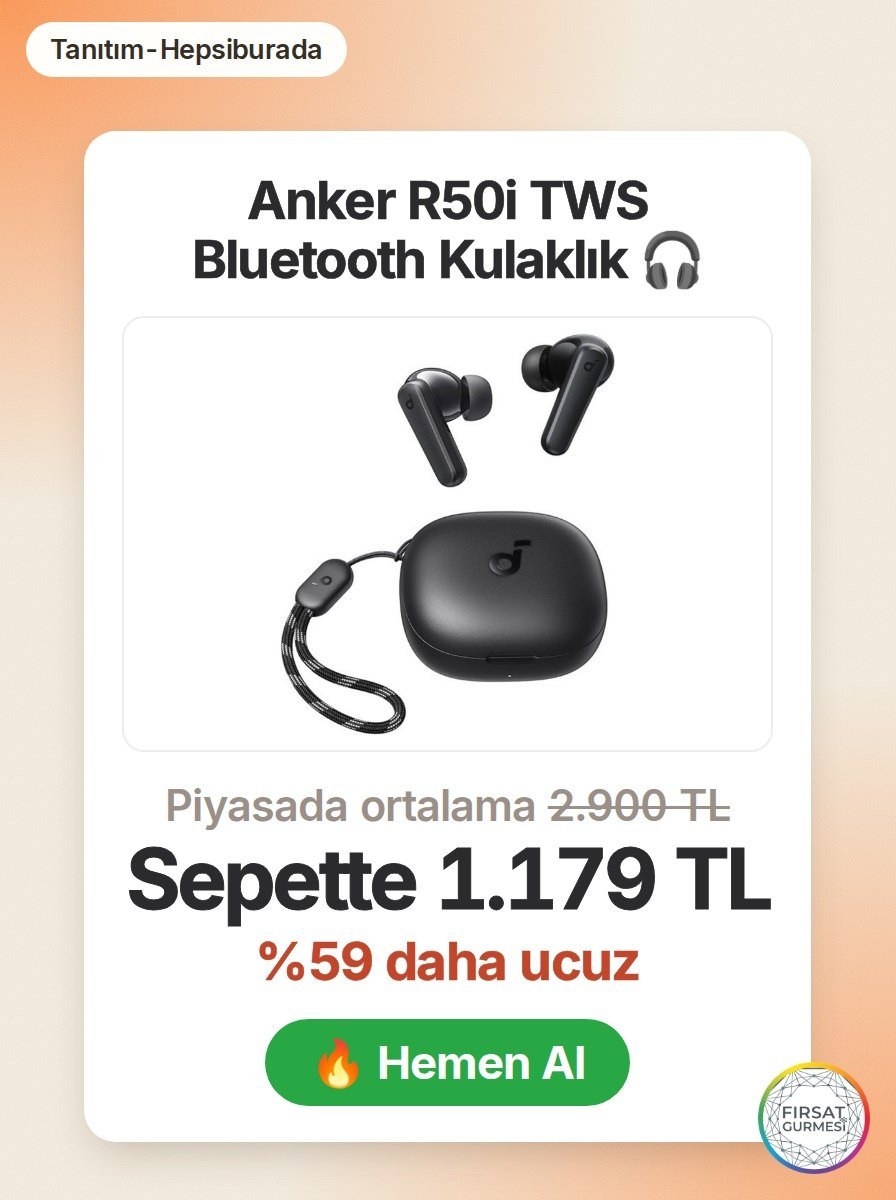 Anker Soundcore R50i, kaliteli ses ve rahatlıkla günlük
