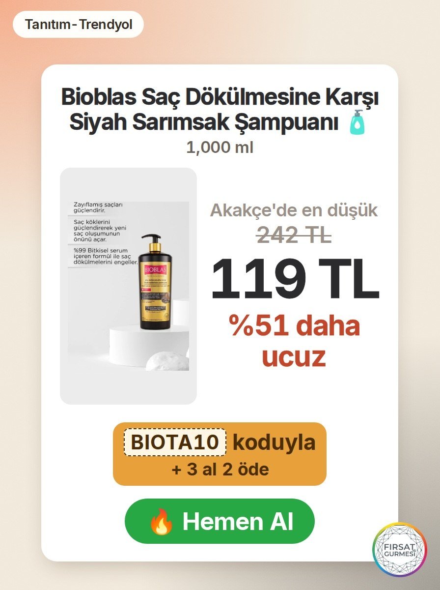 Saç dökülmesine karşı güçlü bir formül arıyorsanız