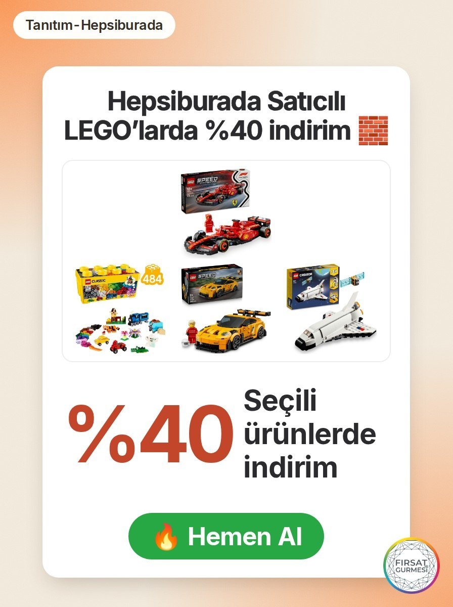 Hepsiburada Satıcılı LEGO’larda