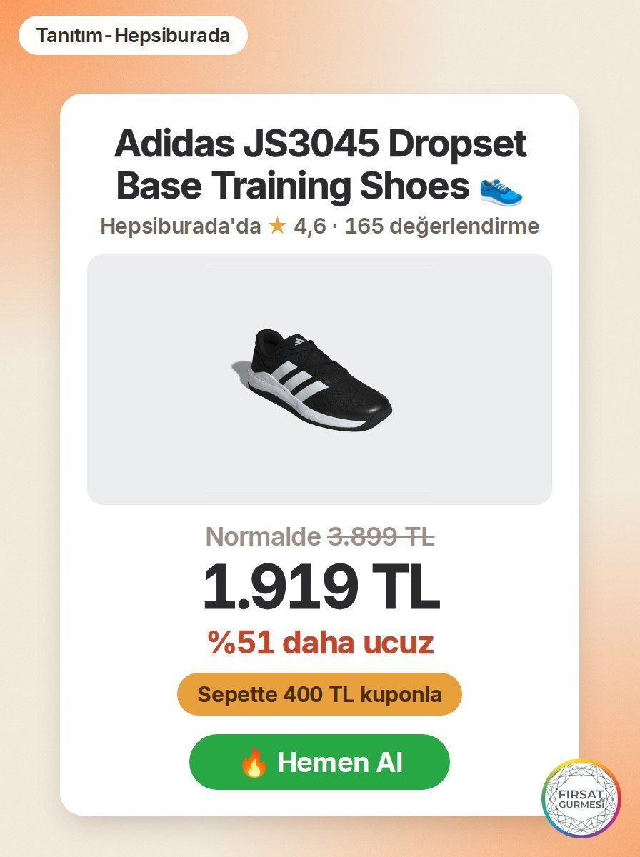 Adidas JS3045 Dropset Base Training Shoes