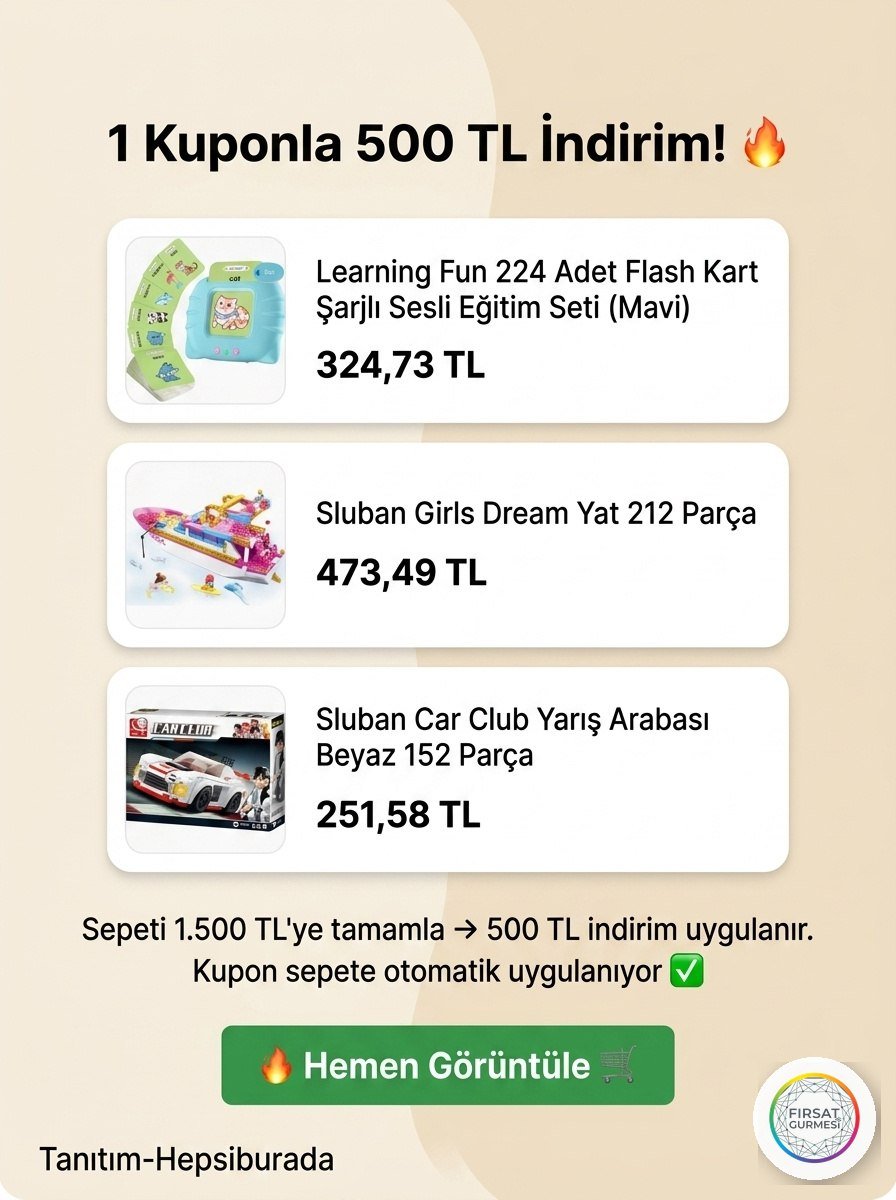Learning Fun Flash Kart, Sluban Yat Araba Sepeti